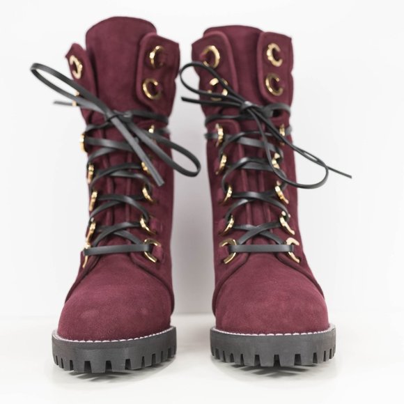 Stuart Weitzman Shackleton Round Toe Suede Boots - Picture 3 of 14